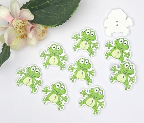 Apfelblüte | Knöpfe 30x28 mm Frosch Frösche grün bunt Holz 4 Stück 2 Loch Holzknöpfe Dekoknöpfe Comic Knopf Kinderknöpfe Kinder Babyknöpfe Baby 30 mm 28 mm lackiert Apfelblüte | Knöpfe 30x28 mm Frosch Frösche grün bunt Holz 4 Stück 2 Loch Holzknöpfe Dekoknöpfe Comic Knopf Kinderknöpfe Kinder Babyknöpfe Baby 30 mm 28 mm lackiert von Generisch