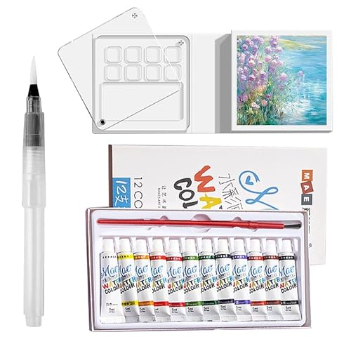 Aquarell Reise Set,Skizzenbuch Palette,Tragbare Aquarell Palette 8 Raster Farbtablett Mini Reise Palette Magnetpalette für Aquarell,Gouache,Acrylfarbe,für Maler,Künstler,Studenten-A-8 Raster Aquarell Reise Set,Skizzenbuch Palette,Tragbare Aquarell Palette 8 Raster Farbtablett Mini Reise Palette Magnetpalette für Aquarell,Gouache,Acrylfarbe,für Maler,Künstler,Studenten-A-8 Raster von Generisch