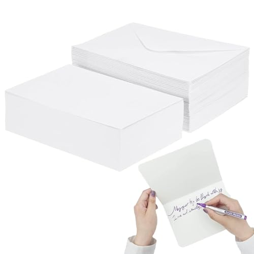 Aquarellkarten mit Umschlägen – Aquarell-Grußkarten, Kunstkarten mit Umschlägen, Aquarell-Hochzeitskarten, Umschläge, Aquarell-Grußkarten, Umschläge, für Weihnachten, Malerei von Generisch
