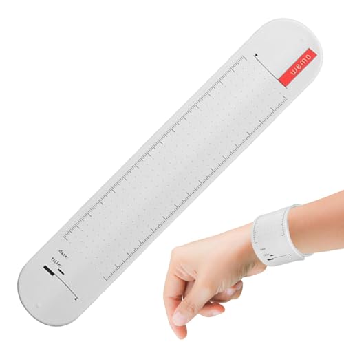Armband – Silikon-Handgelenk-Notizblock – tragbarer Krankenschwester-Handgelenk-Notizblock, wasserdicht, wiederverwendbar, löschbare Handgelenkschlaufe mit Lineal für Schüler Armband – Silikon-Handgelenk-Notizblock – tragbarer Krankenschwester-Handgelenk-Notizblock, wasserdicht, wiederverwendbar, löschbare Handgelenkschlaufe mit Lineal für Schüler von Generisch
