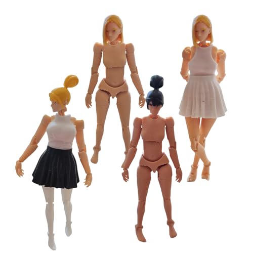 Artists Manikin Action Figure - Artist Mannequin Figure Female | Poseable Female Human Body Doll for Painting Sketching Practice Artistic Creation Decoration Role-Playing von Generisch