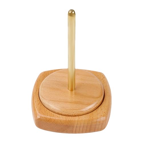 Aspensing Garn Spinner - Holzstrickhalter, häkelnder Butler | Handgefertigtes Buchenholz Holz glatt kein Schlucken Finish, einzelner Strangkuchenball -Accessoire -Werkzeug mit abnehmbarer Spindelstang Aspensing Garn Spinner - Holzstrickhalter, häkelnder Butler | Handgefertigtes Buchenholz Holz glatt kein Schlucken Finish, einzelner Strangkuchenball -Accessoire -Werkzeug mit abnehmbarer Spindelstang von Generisch