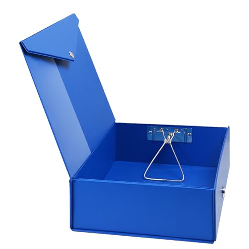 Aufbewahrungsbox für Dokumente, wasserdicht, A4, Aktenaufbewahrungsbox, integriertes Deckeldesign, kleine Papiere zur Aufbewahrung von A4-Dokumenten von Generisch