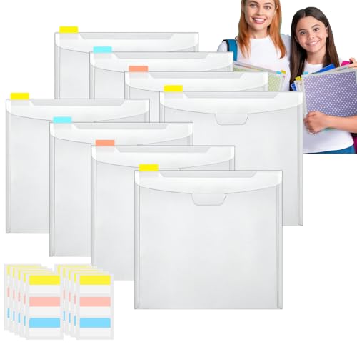 Aufbewahrungskorb für Bastelarbeiten, Scrapbook-Papier-Organizer – Karton-Aktenhalter, 30,5 x 30,5 cm, Scrapbook-Halter mit klebrigen Index-Tabs, für Kunst und Handwerk, Scrapbook-Papier-Organisation von Generisch