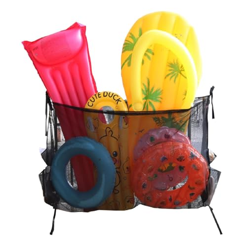Aufbewahrungstasche für Pool-Schwimmer, geräumige Aufbewahrungstasche zum Aufhängen, langlebige Aufbewahrungstasche für Poool-Schwimmer, Netzstoff, ideal für schnelles Trocknen und einfache Lagerung Aufbewahrungstasche für Pool-Schwimmer, geräumige Aufbewahrungstasche zum Aufhängen, langlebige Aufbewahrungstasche für Poool-Schwimmer, Netzstoff, ideal für schnelles Trocknen und einfache Lagerung von Generisch