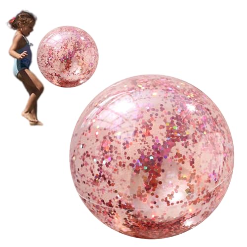 Aufblasbarer Strandball, 16 Zoll Glitzer Konfetti Design für lustige Sommerspiele und Poolspiele, Partyspielzeug für Kinder Erwachsene, die Pools Spiel mit Freunden und Familie überall hinweg genießen Aufblasbarer Strandball, 16 Zoll Glitzer Konfetti Design für lustige Sommerspiele und Poolspiele, Partyspielzeug für Kinder Erwachsene, die Pools Spiel mit Freunden und Familie überall hinweg genießen von Generisch