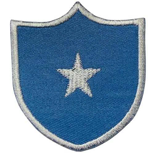Aufnäher mit Somalia-Flagge, bestickt, zum Aufbügeln oder Aufnähen, Nationalsymbol, Militäraufnäher für Kleidung, Rucksäcke, Mützen von Generisch