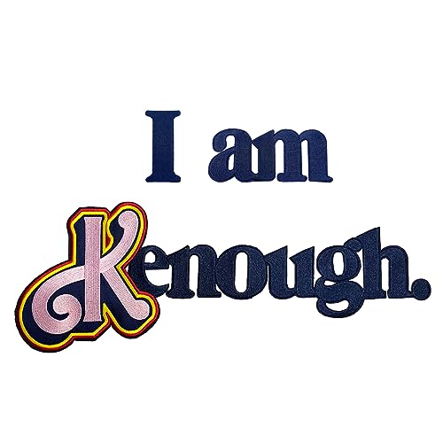 Aufnäher zum Aufbügeln mit Aufschrift "I am Kenough You are Kenough (108-27) von Generisch