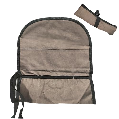 Aufrollbare Werkzeugtasche – Aufrollbarer Werkzeug-Organizer für Holzbearbeitung, Segeltuchträger mit mehreren Taschen, Schweißer, Klempnerzubehör für Schraubenschlüssel, Bohrer, Zangen Aufrollbare Werkzeugtasche – Aufrollbarer Werkzeug-Organizer für Holzbearbeitung, Segeltuchträger mit mehreren Taschen, Schweißer, Klempnerzubehör für Schraubenschlüssel, Bohrer, Zangen von Generisch