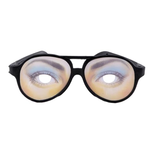 Augen - Lustige Halloween-Scherzartikel | Gag Trick Props for Fools Day, Novelty Party Shade Shades , Spectacle Frames Cover für Brille zum Lachen von Generisch