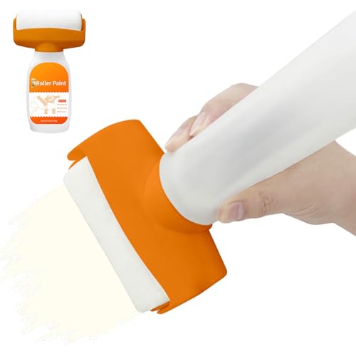 Ausbesserungsfarbe Weiss Wand,500g Wandfarbe Ausbessern Weiß Wandfarbe Ausbessern Weiß Roller,Umweltfreundliches Zwei-in-Eins-Walzenpinsel-Wandreparaturwerkzeug Ausbesserungsfarbe Weiss Wand,500g Wandfarbe Ausbessern Weiß Wandfarbe Ausbessern Weiß Roller,Umweltfreundliches Zwei-in-Eins-Walzenpinsel-Wandreparaturwerkzeug von Generisch