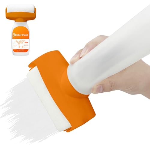 Ausbesserungsfarbe Weiss Wand,500g Wandfarbe Ausbessern Weiß Wandfarbe Ausbessern Weiß Roller,Umweltfreundliches Zwei-in-Eins-Walzenpinsel-Wandreparaturwerkzeug Ausbesserungsfarbe Weiss Wand,500g Wandfarbe Ausbessern Weiß Wandfarbe Ausbessern Weiß Roller,Umweltfreundliches Zwei-in-Eins-Walzenpinsel-Wandreparaturwerkzeug von Generisch