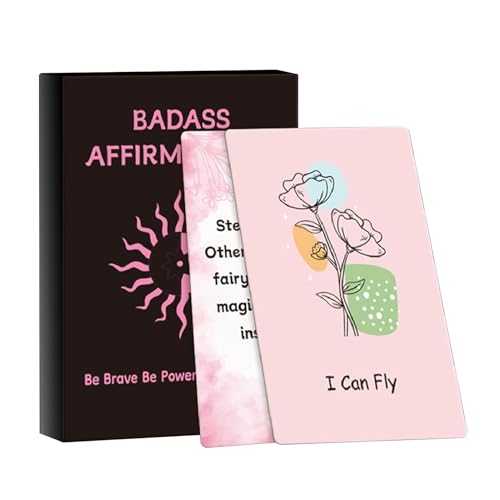 Aussagekarten, 60 Affirmationskarten Inspirierende Selbstbestätigung Für Frauen, Doppelseitige Selbstfürsorge Artikel für mentale Gesundheit Journaling Meditation Yoga Jugendliche und Studenten Aussagekarten, 60 Affirmationskarten Inspirierende Selbstbestätigung Für Frauen, Doppelseitige Selbstfürsorge Artikel für mentale Gesundheit Journaling Meditation Yoga Jugendliche und Studenten von Generisch