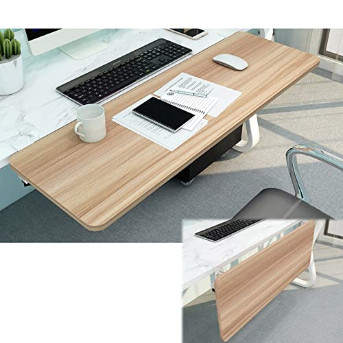 Ausziehbare Armlehne Schreibtischablage – 90° faltbare ergonomische Tastatur mit Klemme, platzsparende Schreibtischstütze Ellenbogenentlastung für Komfort und Produktivität von Generisch