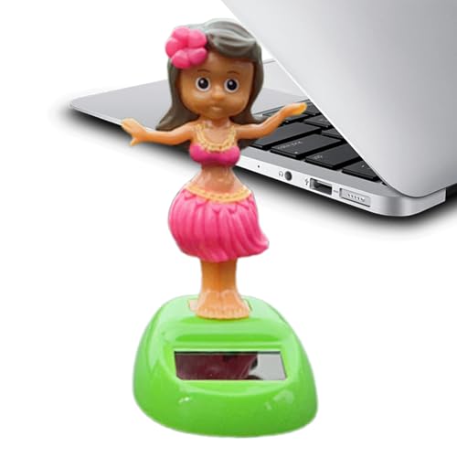 Auto Armaturenbrett Deko | Schwingendes Mädchen Figur Mit Solarenergie,Wassergeschützt Wackelfigur Wetterfest Tischdekoration Für Homeoffice Terrasse Auto Armaturenbrett Deko | Schwingendes Mädchen Figur Mit Solarenergie,Wassergeschützt Wackelfigur Wetterfest Tischdekoration Für Homeoffice Terrasse von Generisch