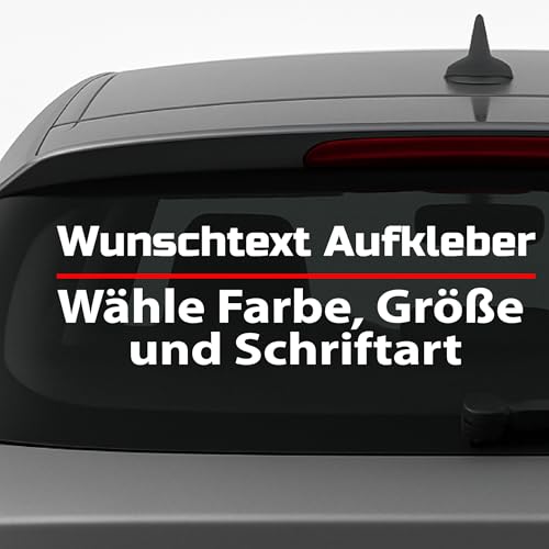 Auto Aufkleber selbst gestalten Wunschtext – Buchstaben Sticker personalisiert – Vinyl wetterfest für Auto, Motorrad, Boot, Fenster, Türen, Wände Auto Aufkleber selbst gestalten Wunschtext – Buchstaben Sticker personalisiert – Vinyl wetterfest für Auto, Motorrad, Boot, Fenster, Türen, Wände von Generisch