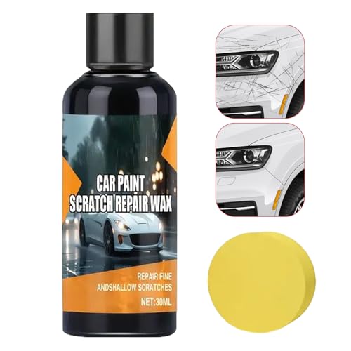 Auto -Kratzerentferner - 30 ml Upgrade Auto Kratzerreparaturpaste, polnischer Wachsfarbe restaurer und Kratzerentferner | Details liefert Lieferungen Automobilpolierwachsen für Au -Boot -SUV -Limous Auto -Kratzerentferner - 30 ml Upgrade Auto Kratzerreparaturpaste, polnischer Wachsfarbe restaurer und Kratzerentferner | Details liefert Lieferungen Automobilpolierwachsen für Au -Boot -SUV -Limous von Generisch