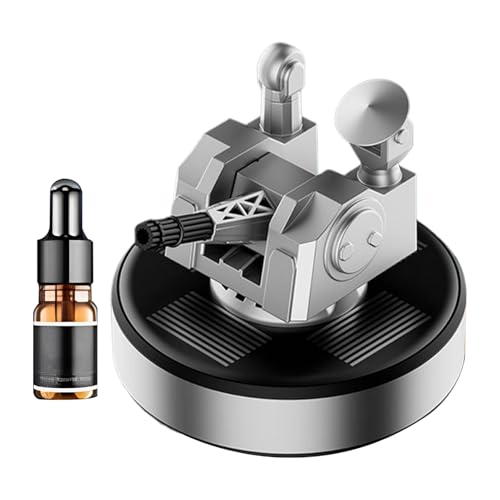 Auto-Lufterfrischer-Diffusor, Solar-Duftöl-Diffusor, wiederverwendbar, Armaturenbrett-Ornament mit 5 ml Öl für Reisen, Männer und Frauen, Fahrzeugdekoration Auto-Lufterfrischer-Diffusor, Solar-Duftöl-Diffusor, wiederverwendbar, Armaturenbrett-Ornament mit 5 ml Öl für Reisen, Männer und Frauen, Fahrzeugdekoration von Generisch