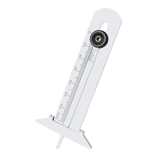 Auto Reifentiefe Bremssattel, Reifenmesswert | Heavy Duty Motorcycles Tire Gauge - Werkzeug zur Überwachung von Edelstahlverschleiß, die Vorräte für die tägliche Wartung messen von Generisch