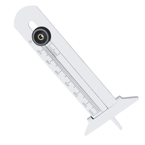 Auto Reifentiefenprüfung, Auto Reifentiefe Bremssattel | Heavy Duty Motorcycles Tire Gauge,Werkzeug zur Überwachung von Edelstahlverschleiß, die Vorräte für die tägliche Wartung messen Auto Reifentiefenprüfung, Auto Reifentiefe Bremssattel | Heavy Duty Motorcycles Tire Gauge,Werkzeug zur Überwachung von Edelstahlverschleiß, die Vorräte für die tägliche Wartung messen von Generisch