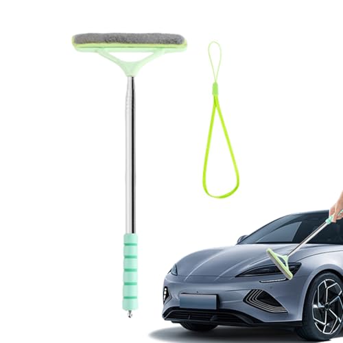 Auto-Windschutzscheiben-Reiniger-Werkzeug – Auto-Glaswaschbürste | Glas-Entnebelungsbürste, einziehbarer Auto-Glaswischer, Staubentfernung für Fahrzeugwartung, Badezimmer, Heimspiegel Auto-Windschutzscheiben-Reiniger-Werkzeug – Auto-Glaswaschbürste | Glas-Entnebelungsbürste, einziehbarer Auto-Glaswischer, Staubentfernung für Fahrzeugwartung, Badezimmer, Heimspiegel von Generisch