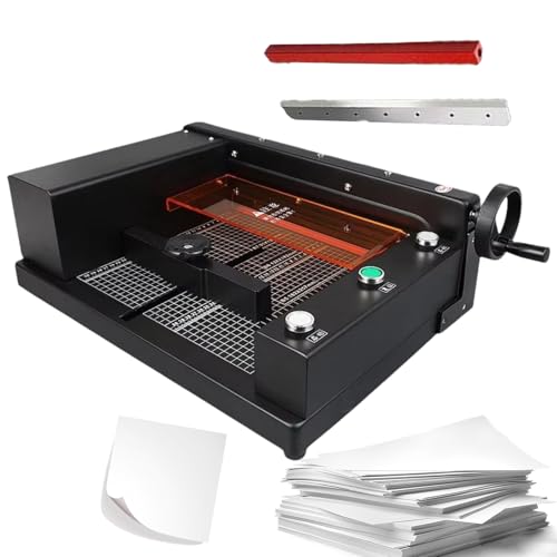 Automatische, robuste Papierschneidemaschine mit Infrarot-Positionierung, 30 cm Schnittbreite, 40 mm Dicke, ideal für Büro- und Kopieraufgaben Automatische, robuste Papierschneidemaschine mit Infrarot-Positionierung, 30 cm Schnittbreite, 40 mm Dicke, ideal für Büro- und Kopieraufgaben von Generisch
