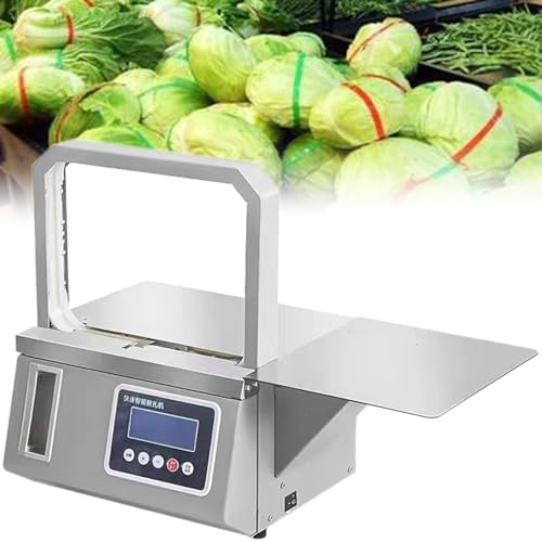 Automatische Bündelmaschine für sichere Verpackung, effizientes 12 mm OPP-Klebeband, ideal für Supermarkt-Lebensmittel und Gemüsebinden von Generisch