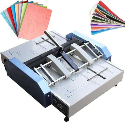Automatische Heft- und Heftmaschine für Broschüren, Handbücher, Einladungen – Effiziente Papierhefterlösung von Generisch