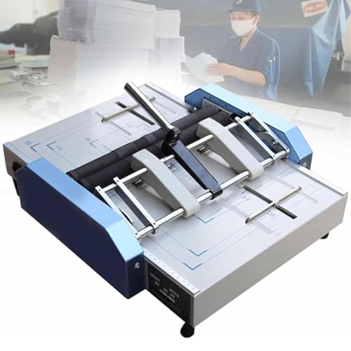 Automatische Heftmaschine und Papierfaltmaschine für professionelle Broschüren, Handbücher und Einladungen, effiziente Heftklammer-Stichbindelösung Automatische Heftmaschine und Papierfaltmaschine für professionelle Broschüren, Handbücher und Einladungen, effiziente Heftklammer-Stichbindelösung von Generisch