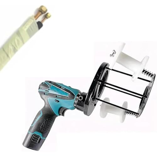 Automatische Klebeband-Wickelmaschine – elektrisch für Klimaanlagenrohre, Lochdurchmesser 70 mm, Einstellabstand 5–10 cm, Radstand 14,7 cm Automatische Klebeband-Wickelmaschine – elektrisch für Klimaanlagenrohre, Lochdurchmesser 70 mm, Einstellabstand 5–10 cm, Radstand 14,7 cm von Generisch