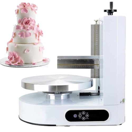 Automatische Kuchencreme-Streumaschine zum Dekorieren, Edelstahl Backwerkzeug für glatte Beschichtung auf Kuchen Automatische Kuchencreme-Streumaschine zum Dekorieren, Edelstahl Backwerkzeug für glatte Beschichtung auf Kuchen von Generisch