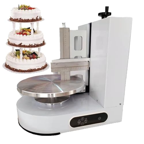Automatische Kuchenglasurmaschine für glatte Cremebeschichtung, ideal für Geburtstagstorten und Brotdekoration von Generisch