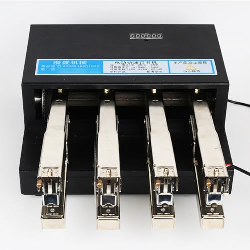 Automatische Papierbindemaschine, robuster Metallhefter mit Pedalschalter für den industriellen Einsatz, perfekt für Buchhandlungen, Fabriken und Aktenbindung Automatische Papierbindemaschine, robuster Metallhefter mit Pedalschalter für den industriellen Einsatz, perfekt für Buchhandlungen, Fabriken und Aktenbindung von Generisch