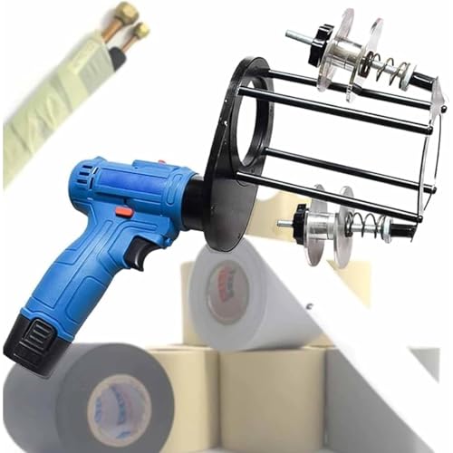 Automatische Rohrwickelmaschine, elektrischer Bandapplikator, 8 cm Lochdurchmesser, 5–10 cm Kabelbinderabstand, 14,7 cm Radstand Automatische Rohrwickelmaschine, elektrischer Bandapplikator, 8 cm Lochdurchmesser, 5–10 cm Kabelbinderabstand, 14,7 cm Radstand von Generisch