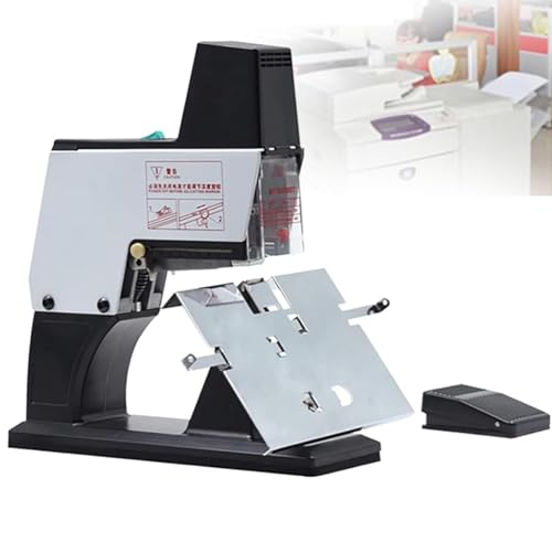 Automatische Sattelbindemaschine, Elektrischer Buchhefter, Einstellbarer Druck und Fußpedal, für Schulen, Büros, Verlagshäuser Automatische Sattelbindemaschine, Elektrischer Buchhefter, Einstellbarer Druck und Fußpedal, für Schulen, Büros, Verlagshäuser von Generisch