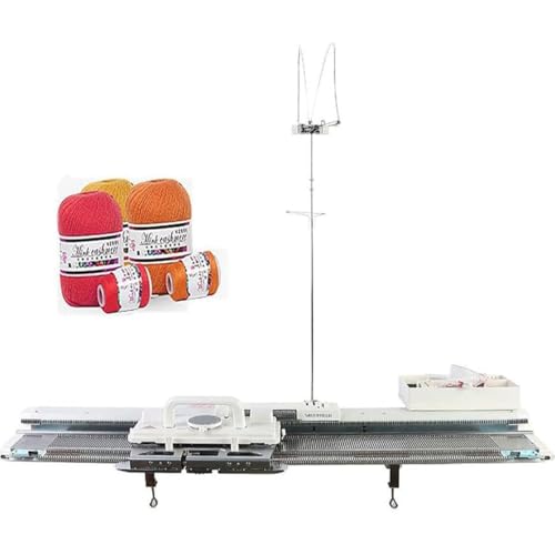 Automatische Strickmaschine Set zum mühelosen Erstellen von Schals und Mützen, inklusive Garnnadeln und Zubehör Automatische Strickmaschine Set zum mühelosen Erstellen von Schals und Mützen, inklusive Garnnadeln und Zubehör von Generisch