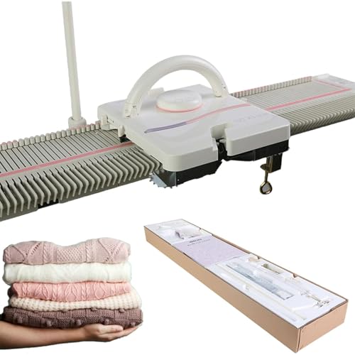 Automatische Strickmaschine für den Heimgebrauch, einfaches Erstellen verschiedener Muster mit mitgelieferten Garnnadeln und Zubehör, ideal für Handstrickbegeisterte Automatische Strickmaschine für den Heimgebrauch, einfaches Erstellen verschiedener Muster mit mitgelieferten Garnnadeln und Zubehör, ideal für Handstrickbegeisterte von Generisch