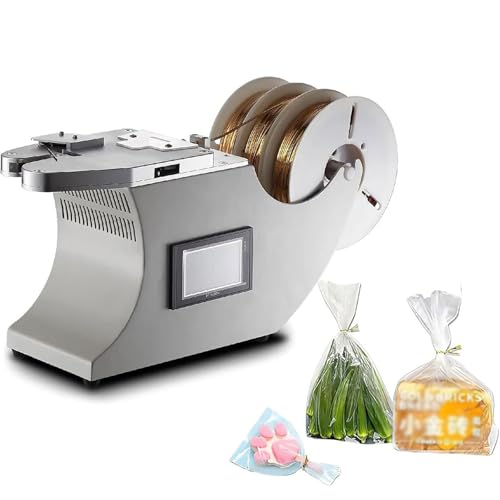Automatische Verpackungsversiegelung mit Touch-Panel, effiziente Drahtwickel-Bindemaschine zum sicheren Bündeln von Toast, Süßigkeiten, Obst, Popcorn, Blumen Automatische Verpackungsversiegelung mit Touch-Panel, effiziente Drahtwickel-Bindemaschine zum sicheren Bündeln von Toast, Süßigkeiten, Obst, Popcorn, Blumen von Generisch