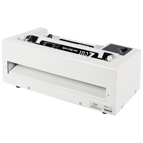 Automatische Visitenkartenschneidemaschine, verstellbarer Rand, Papierschneider für präzises Schneiden, ideal für Büro und Druckereien Automatische Visitenkartenschneidemaschine, verstellbarer Rand, Papierschneider für präzises Schneiden, ideal für Büro und Druckereien von Generisch