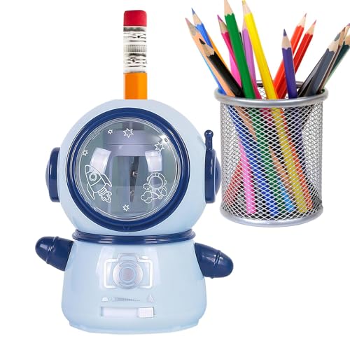 Automatischer Bleistiftspitzer, Elektrischer Bleistiftspitzer Für Kinder, Auto Stop, Superschneller Elektrischer Bleistiftspitzer Zum Einstecken Für Buntstifte, Klassenzimmer, Kinder von Generisch