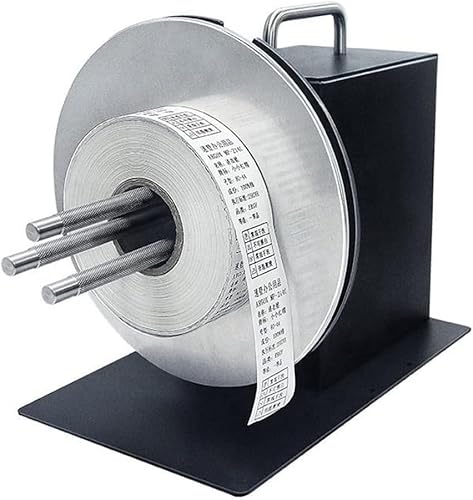 Automatischer Etikettenaufwickler für effizientes Verpacken, Zwei-Wege-Betrieb mit einstellbarer Geschwindigkeit, ideal für optimiertes Etikettenmanagement von Generisch