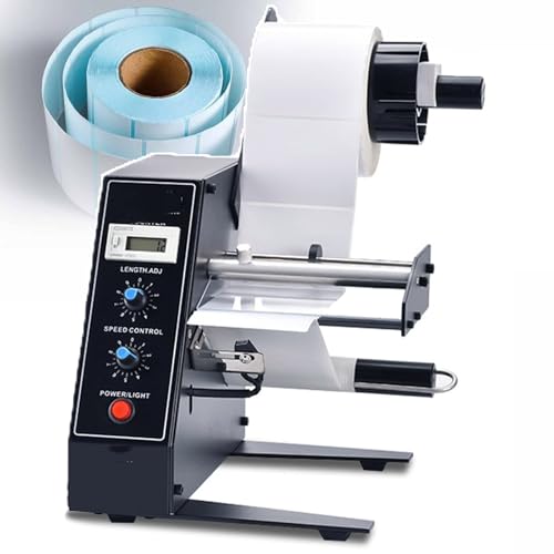 Automatischer Etikettenspender und Abisoliermaschine mit 0-999999 Automatische Zählung für Selbstklebe- und Barcode-Etiketten Automatischer Etikettenspender und Abisoliermaschine mit 0-999999 Automatische Zählung für Selbstklebe- und Barcode-Etiketten von Generisch