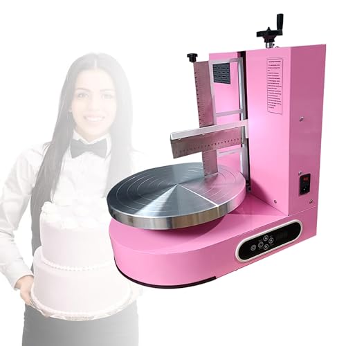Automatischer Kuchencreme-Streuer – Zuckerguss-Glätter aus Edelstahl mit einstellbarer Geschwindigkeit für professionelle Kuchendekoration Automatischer Kuchencreme-Streuer – Zuckerguss-Glätter aus Edelstahl mit einstellbarer Geschwindigkeit für professionelle Kuchendekoration von Generisch