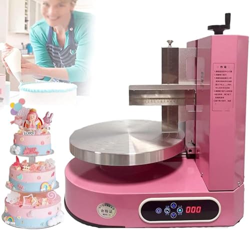 Automatischer Kuchencreme-Streuer für glatte Beschichtung auf 10,2-30,5 cm Kuchen, ideal für Geburtstagsdekorationen und Brotmarmelade Automatischer Kuchencreme-Streuer für glatte Beschichtung auf 10,2-30,5 cm Kuchen, ideal für Geburtstagsdekorationen und Brotmarmelade von Generisch