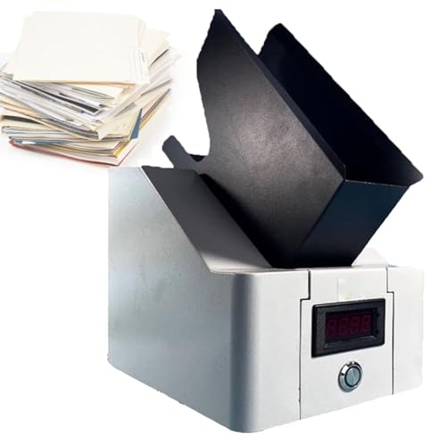 Automatischer Papier-Jogger für präzise Ausrichtung, Desktop-Papier-Finishing-Lösung mit Führungsecken und doppeltem Schlag, ideal für Banken, Büros und Druckeinrichtungen Automatischer Papier-Jogger für präzise Ausrichtung, Desktop-Papier-Finishing-Lösung mit Führungsecken und doppeltem Schlag, ideal für Banken, Büros und Druckeinrichtungen von Generisch