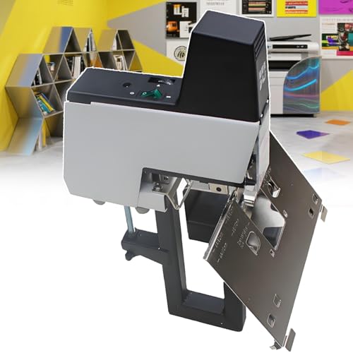Automatischer elektrischer Sattelhefter mit Nullausfallzeit-Dual-Modi, 210 Kapazität, 80 Zyklen/Min, 100 mm tiefenverstellbar, Fußpedal für Kataloge, Handbücher, Berichte Automatischer elektrischer Sattelhefter mit Nullausfallzeit-Dual-Modi, 210 Kapazität, 80 Zyklen/Min, 100 mm tiefenverstellbar, Fußpedal für Kataloge, Handbücher, Berichte von Generisch