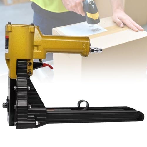 Automatischer pneumatischer Karton-Versiegeler, robuster Kartonhefter für sicheres Verpacken, ideal für den industriellen Einsatz Automatischer pneumatischer Karton-Versiegeler, robuster Kartonhefter für sicheres Verpacken, ideal für den industriellen Einsatz von Generisch