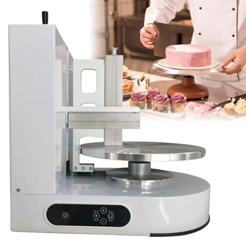 Automatisches Kuchendekorationswerkzeug zum Glätten und Schaben, verstellbarer Zuckerguss-Glätter für professionelle und private Bäcker von Generisch