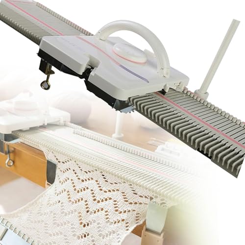 Automatisches Strickmaschinen-Kit mit Garnnadeln, perfekt zum Basteln von Pullovern und Schals, ideal für Hobbyisten und Anfänger von Generisch