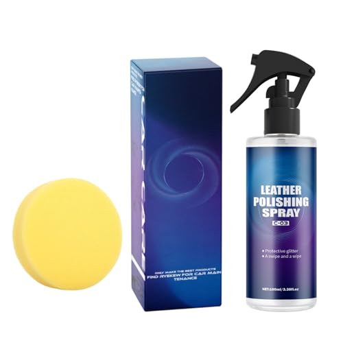 Autowaschspray - Keramikfarbe Dichtungsspray | 100 ml Ledersitz Shine Politis Beschichtung, Fahrzeugfarbenschutz Nebel, Auto -Interieur -Gloss -Enhancer, Automobilpflege -Kit für Autos Vorräte Autowaschspray - Keramikfarbe Dichtungsspray | 100 ml Ledersitz Shine Politis Beschichtung, Fahrzeugfarbenschutz Nebel, Auto -Interieur -Gloss -Enhancer, Automobilpflege -Kit für Autos Vorräte von Generisch